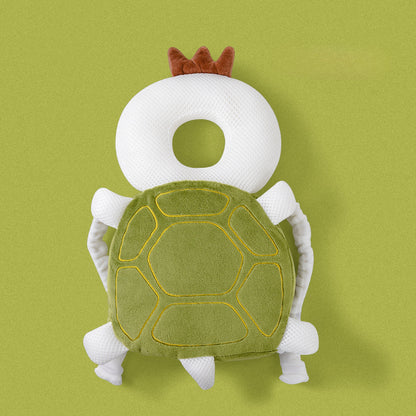 Coussin anti chute bebe tortue en maille 