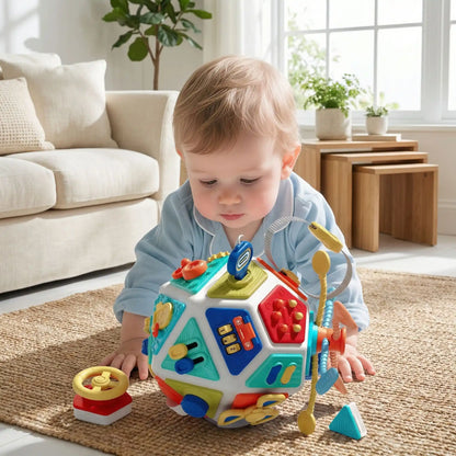 Cube d'activité bébé pour éveiller en douceur