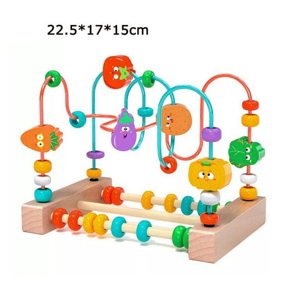 Cube activité bébé Carotte courgette 