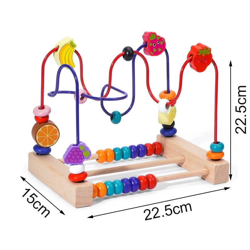 Cube d'activité bébé multi fruits