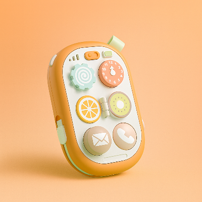 Cube d'activité bebe 1 an jouet sensoriel évolutif téléphone