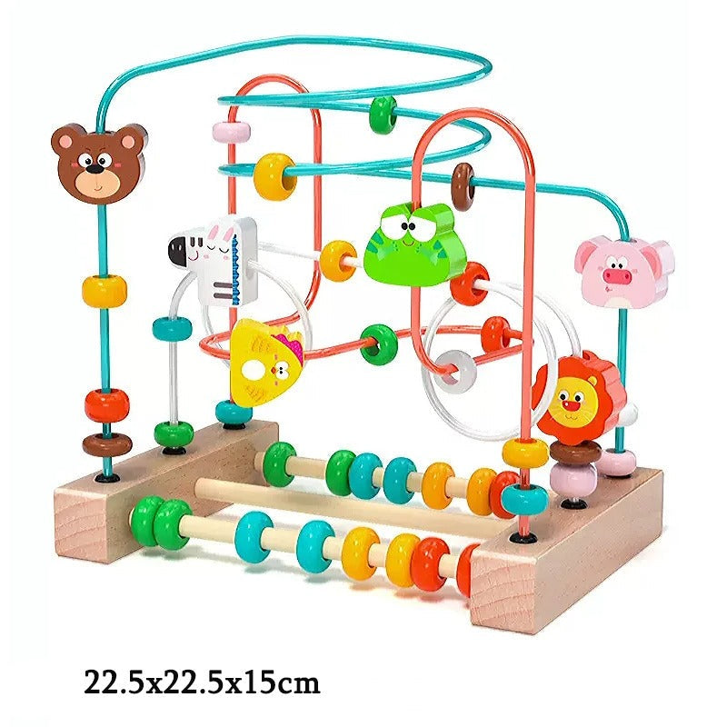 Cube d'activité bébé Grenouille Zèbre