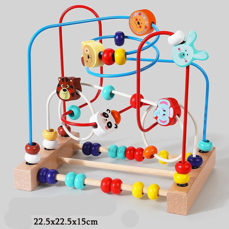 Cube d'activité bébé Tigre Eléphant Panda