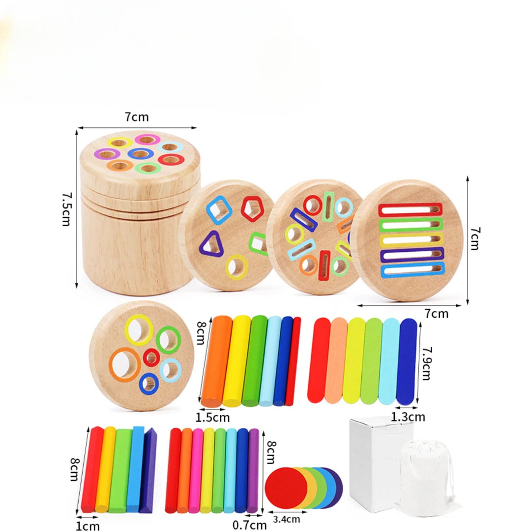 Cube d'activité bébé dimensionné pour les petits mains 