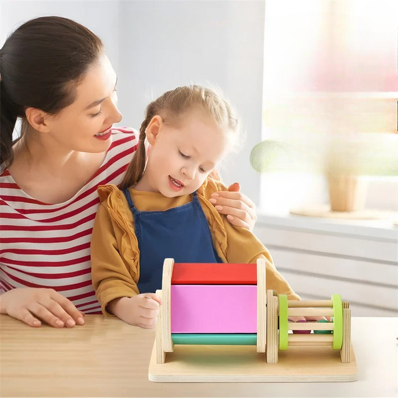 Cube motricité bébé des heures sans écran