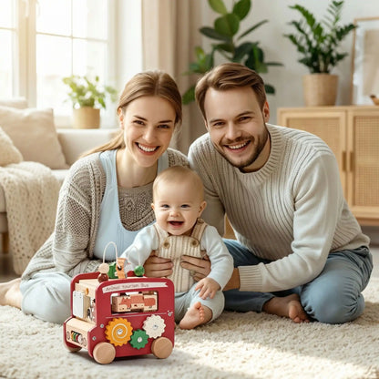 Les meilleurs moments avec le cube motricité bébé