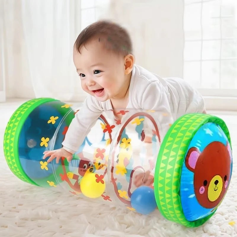 Déplacement assisté par le rouleau d'activité bébé