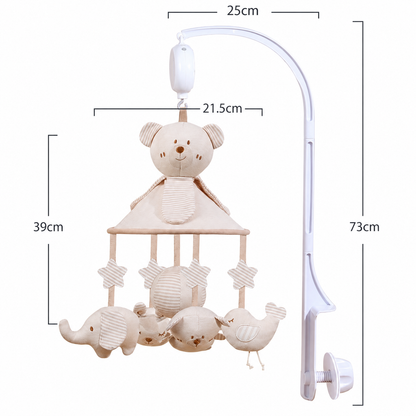 Dimensions du mobile bebe et de son support