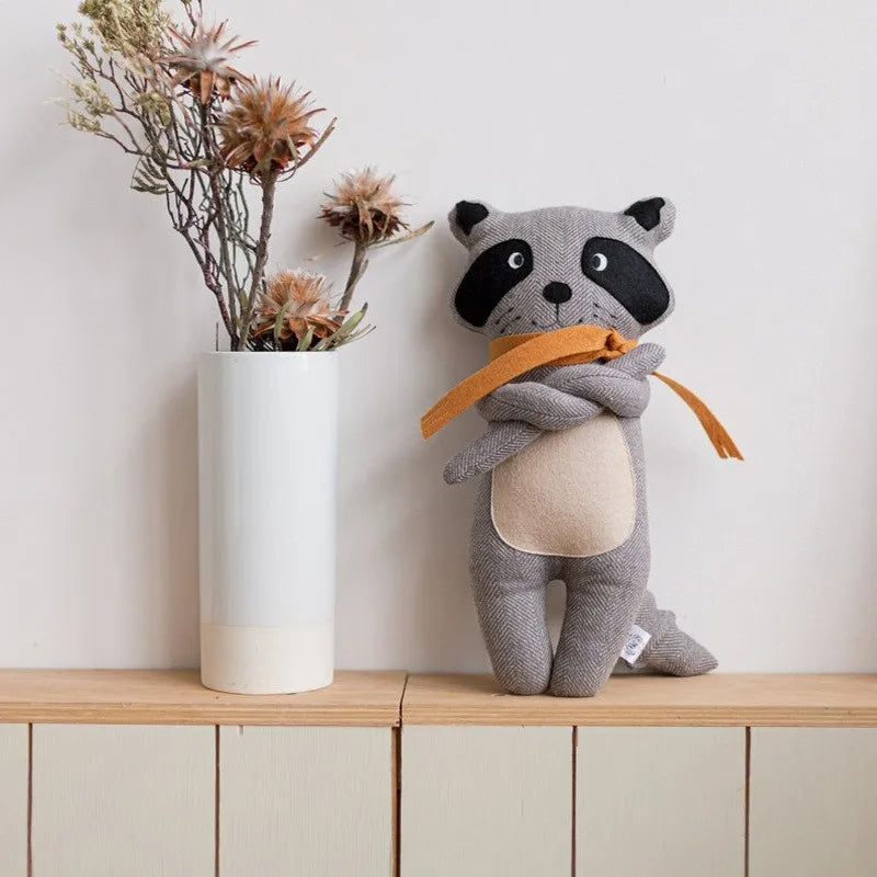 doudou bébé raton laveur pour la génereux
