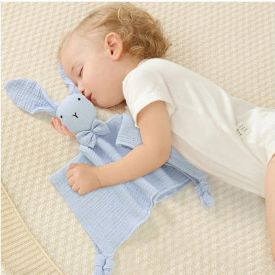 Doudou lapin en coton respirant pour garantir un sommeil de qualité