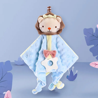 doudou lion, exploration tactile pour les petites mains