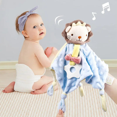 doudou lion, compagnon d'éveil parfait pour bébé