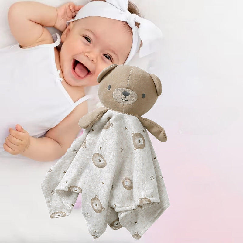 Un confort indispensable avec doudou ours