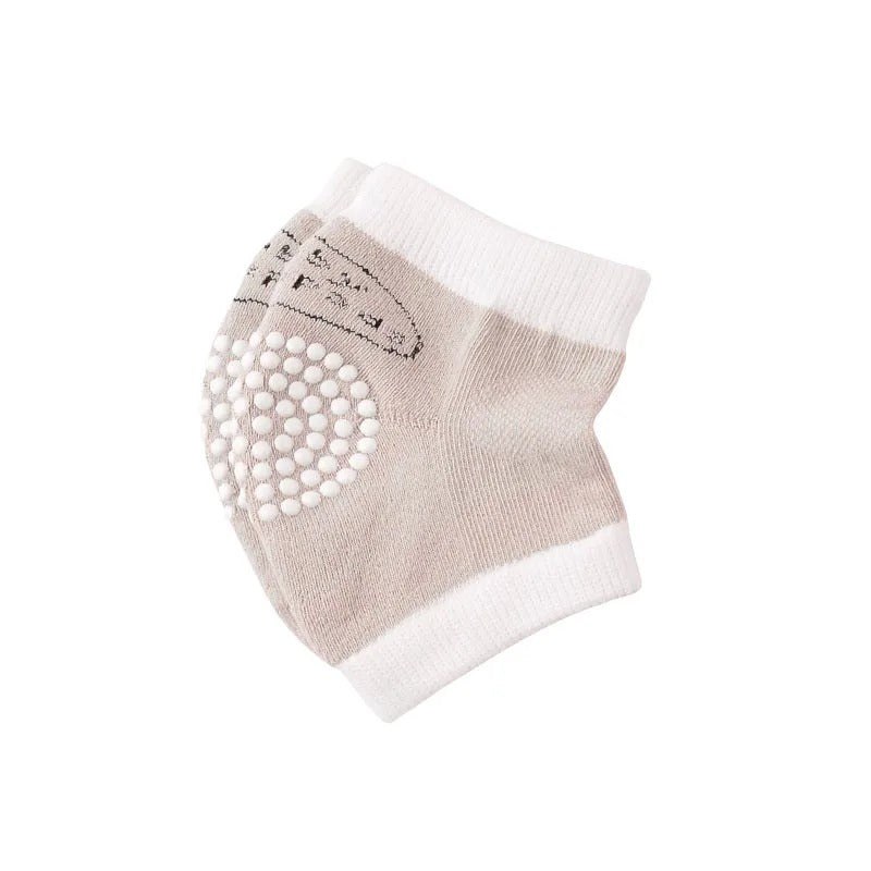 Genouillère bebe antidérapante abricot