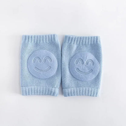 Genouillère bebe bleu en coton