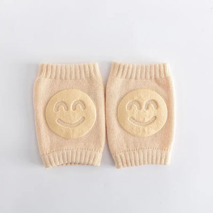 Genouillère bebe orange en coton