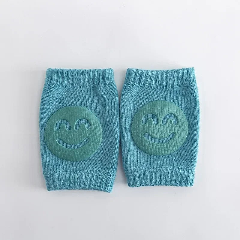 Genouillère bebe vert en coton