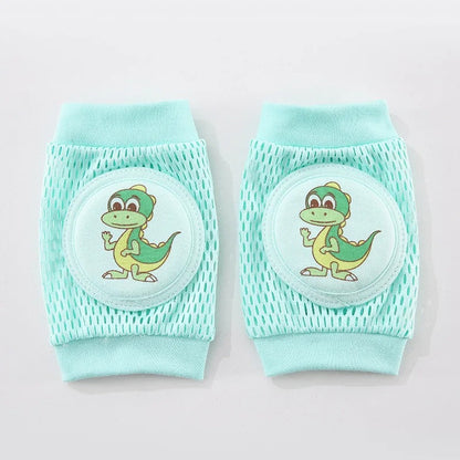 Genouillère bebe dinosaure vert