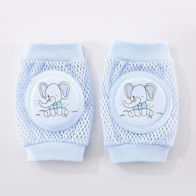 Genouillère bebe bleu éléphant