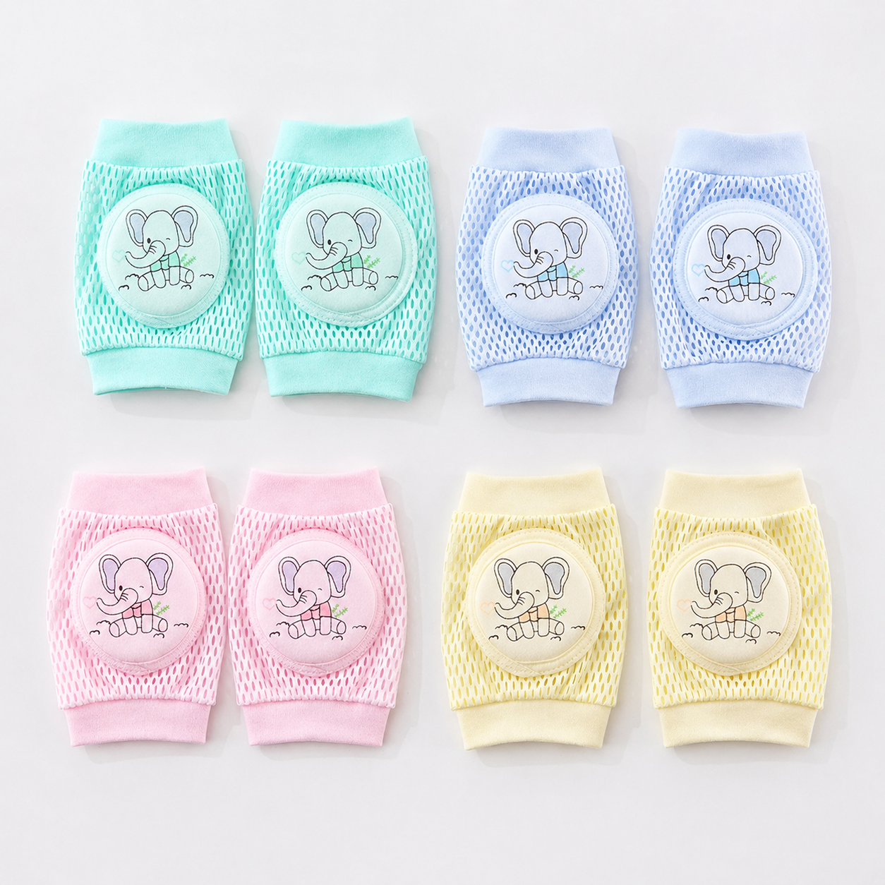 Gnouillère bebe éléphant en plusieurs couleurs