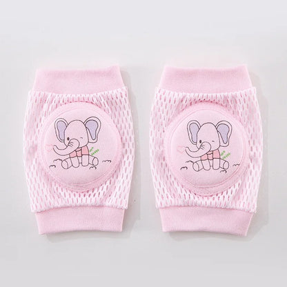 Genouillère bebe rose éléphant