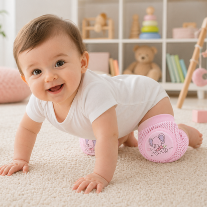Genouillère bebe la joie de se mettre sur ses genoux