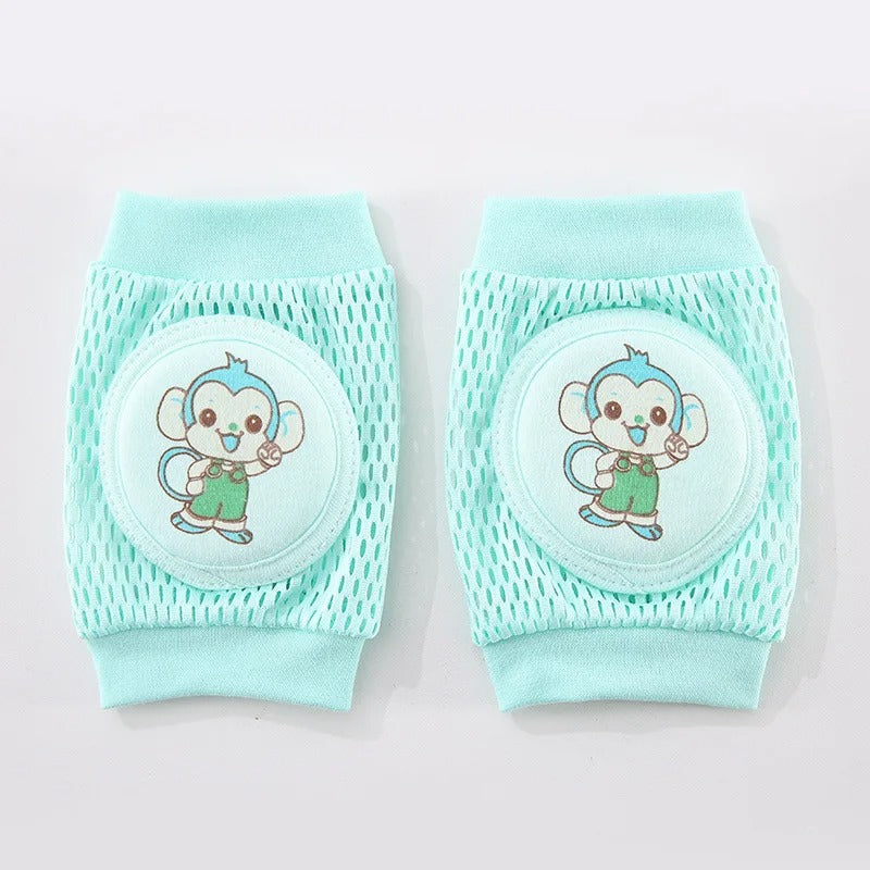 Genouillère bebe petit singe vert