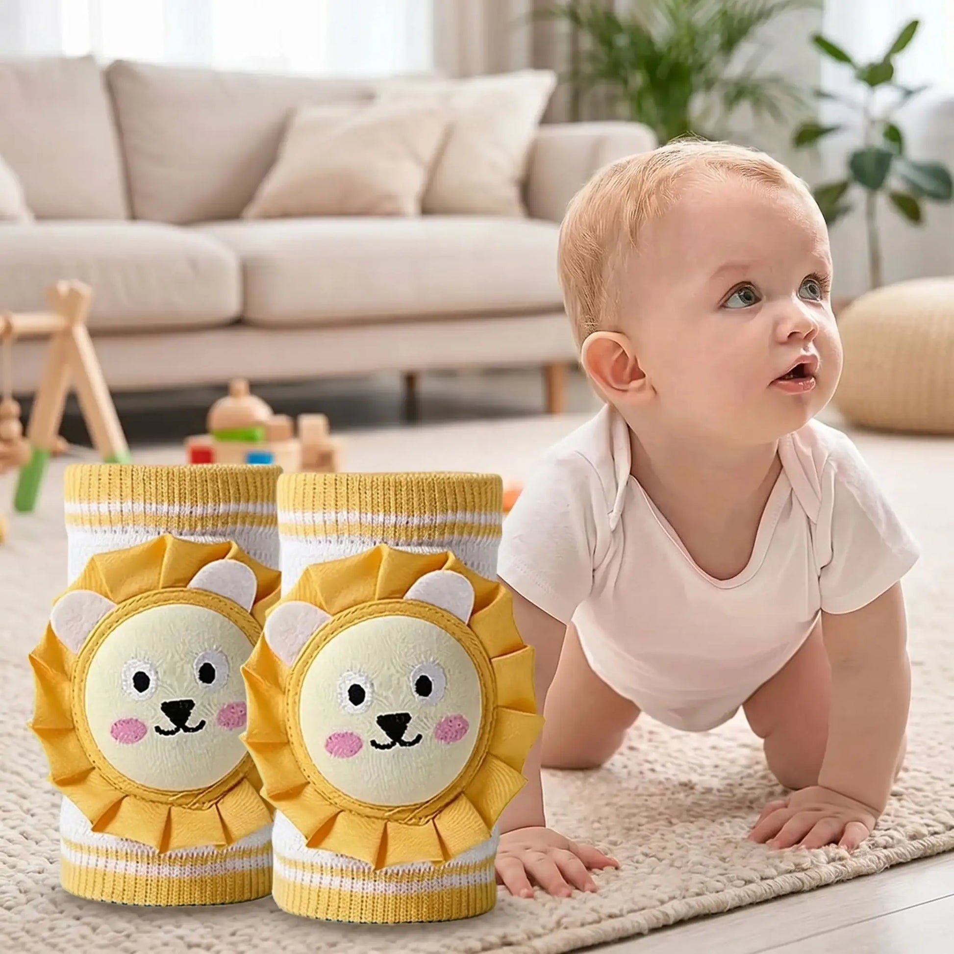 Genouillère bebe ramper dans le confort 