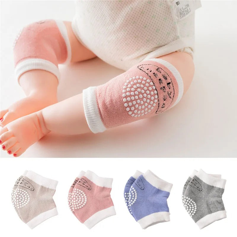 Genouillère bebe rose antidérapante aux genoux