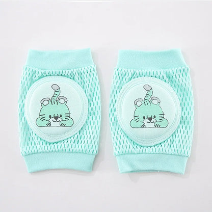 Genouillère bebe vert petit tigre
