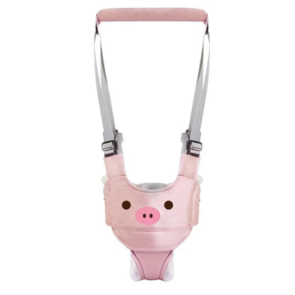 Harnais de marche bebe cochons rose