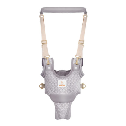 Harnais de marche bébé ergonomique gris