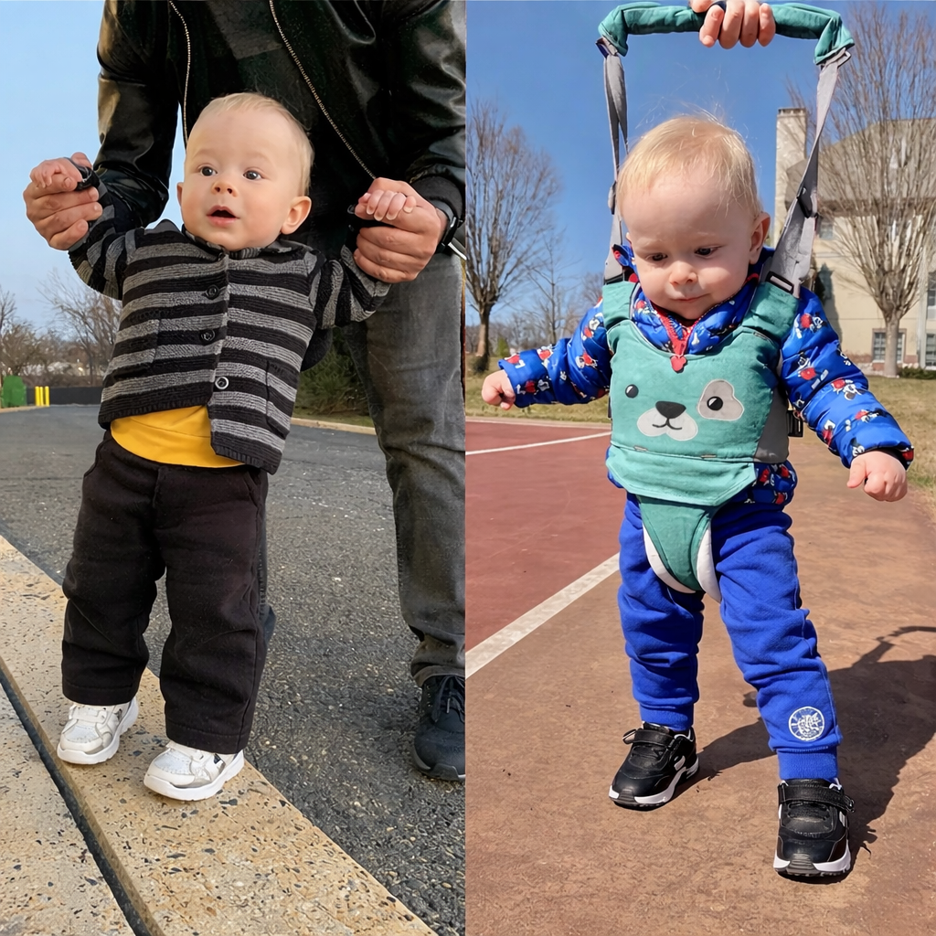Harnais de marche bebe pour les premiers pas