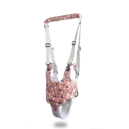 Harnais de marche bebe rose