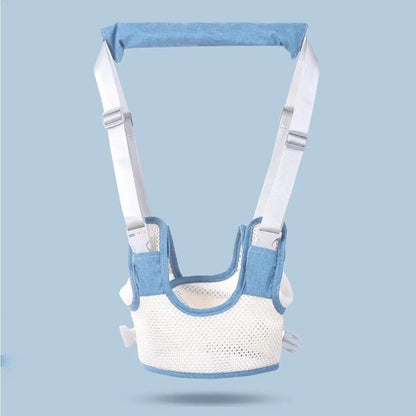 Harnais de marche bébé sans entrejambe bleu