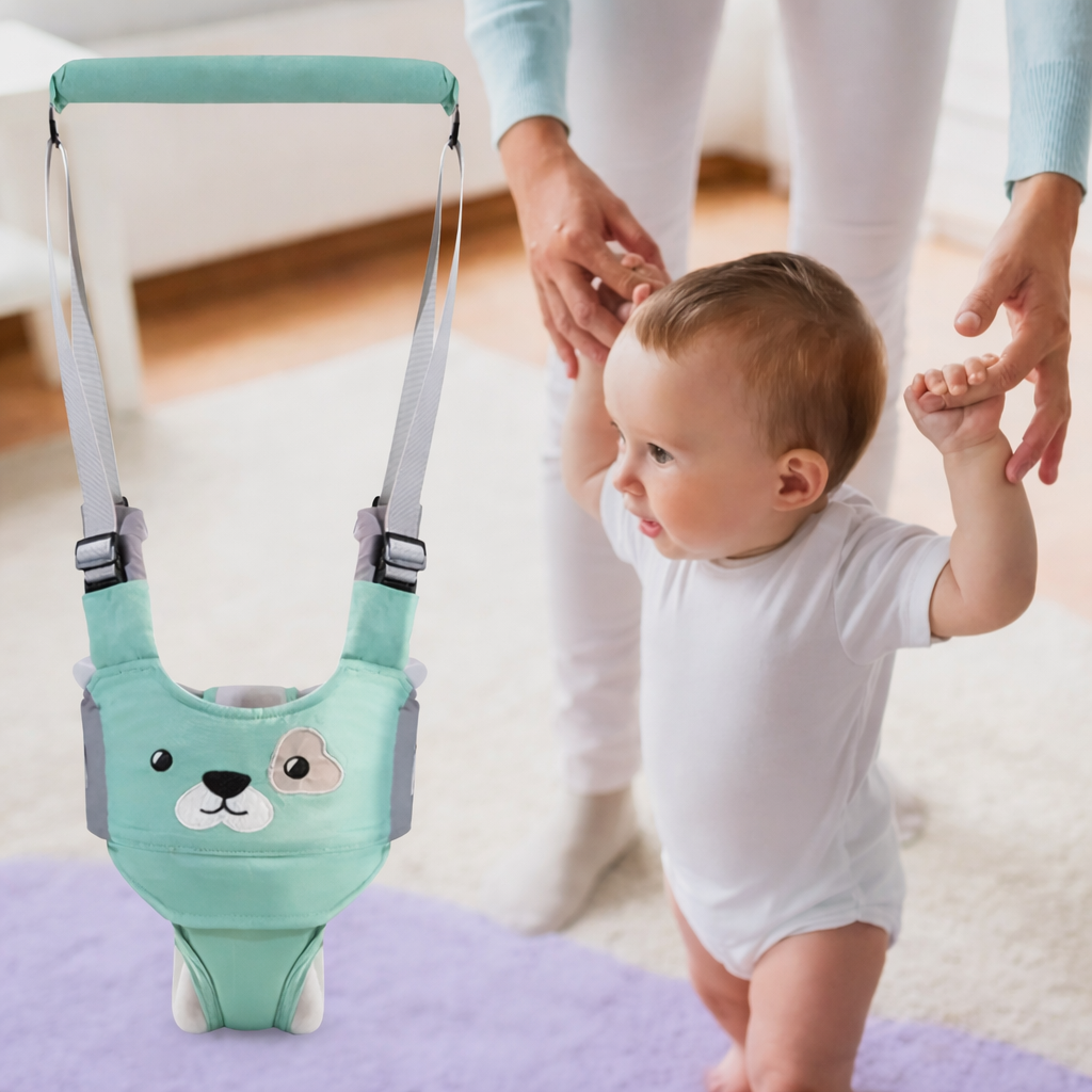 Harnais de marche bebe soulage le dos des parents