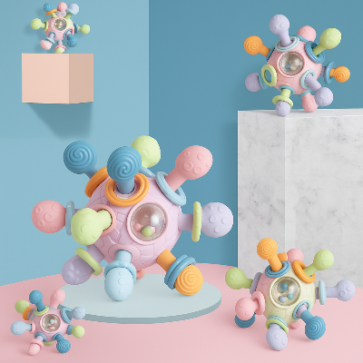 Hochet bebe aux couleurs multiples