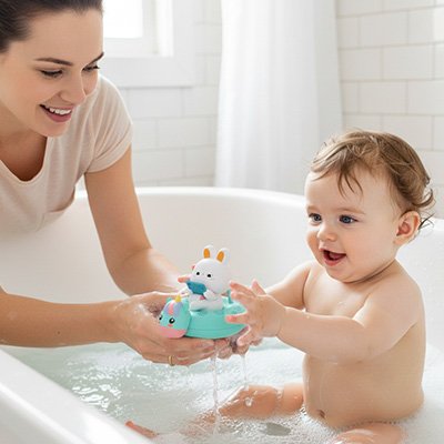 Jouet baignoire pour bebe un moment de complicité retrouvé