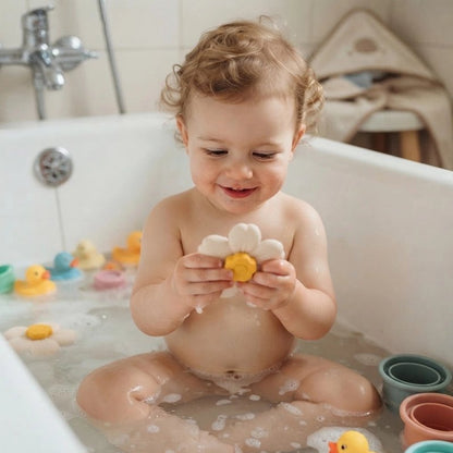 Jouet baignoire pour bebe qui détourne les enfants du bain