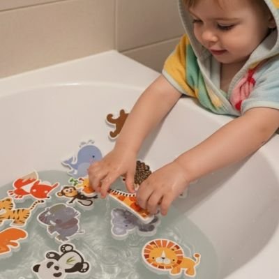 Jouet baignoire pour bebe développement moteur en s'amusant