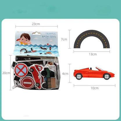 Jouet baignoire pour bebe un ensemble de 23 pièces pour circuit
