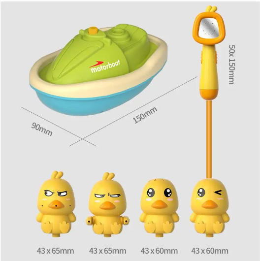 Une expérience enrichit avec un jouet baignoire bébé adapté