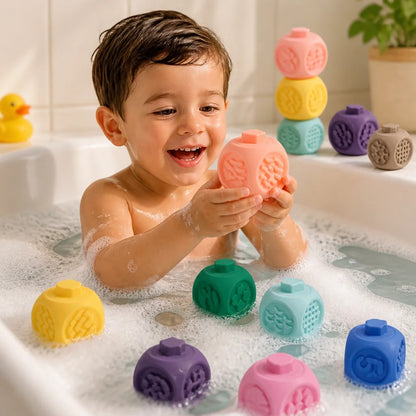 exploration et découverte sous le bain avec le jouet baignoire pour bebe