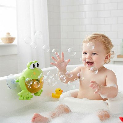 Jouet baignoire pour bebe grenouille inoubliable