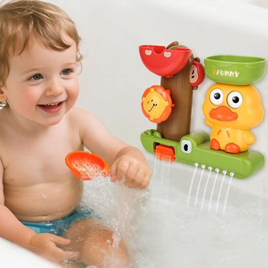 Jouet baignoire pour bebe​ hygiène et motricité