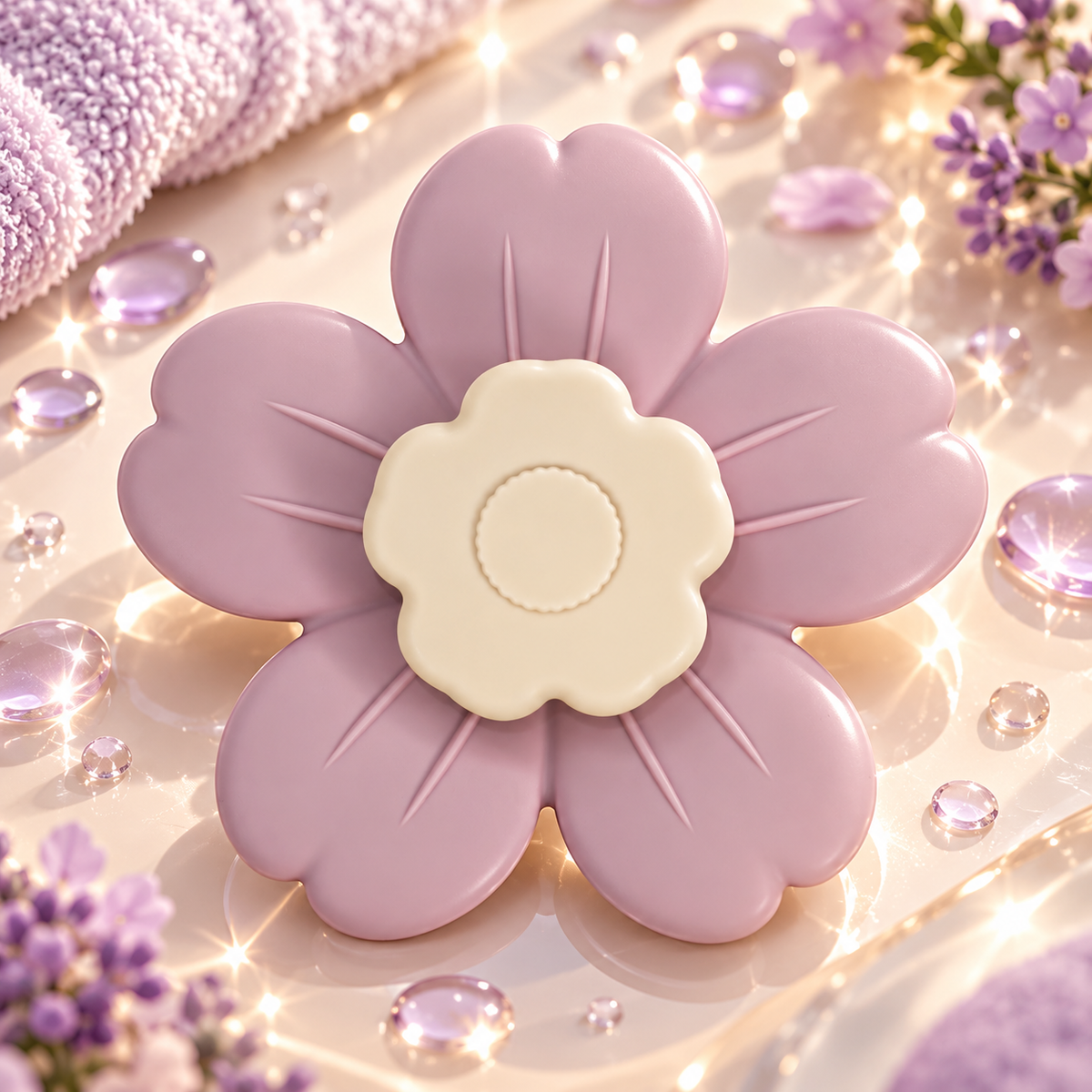 Jouet baignoire pour bebe lavande pastel