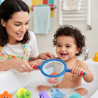 Jouet baignoire pour bebe pour la motricité fine