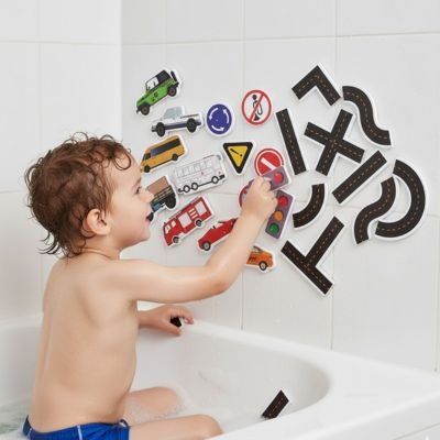 Jouet baignoire pour bebe thématique circulation 