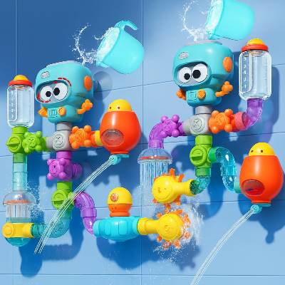 Model 2 en 1 du jouet bain bebe