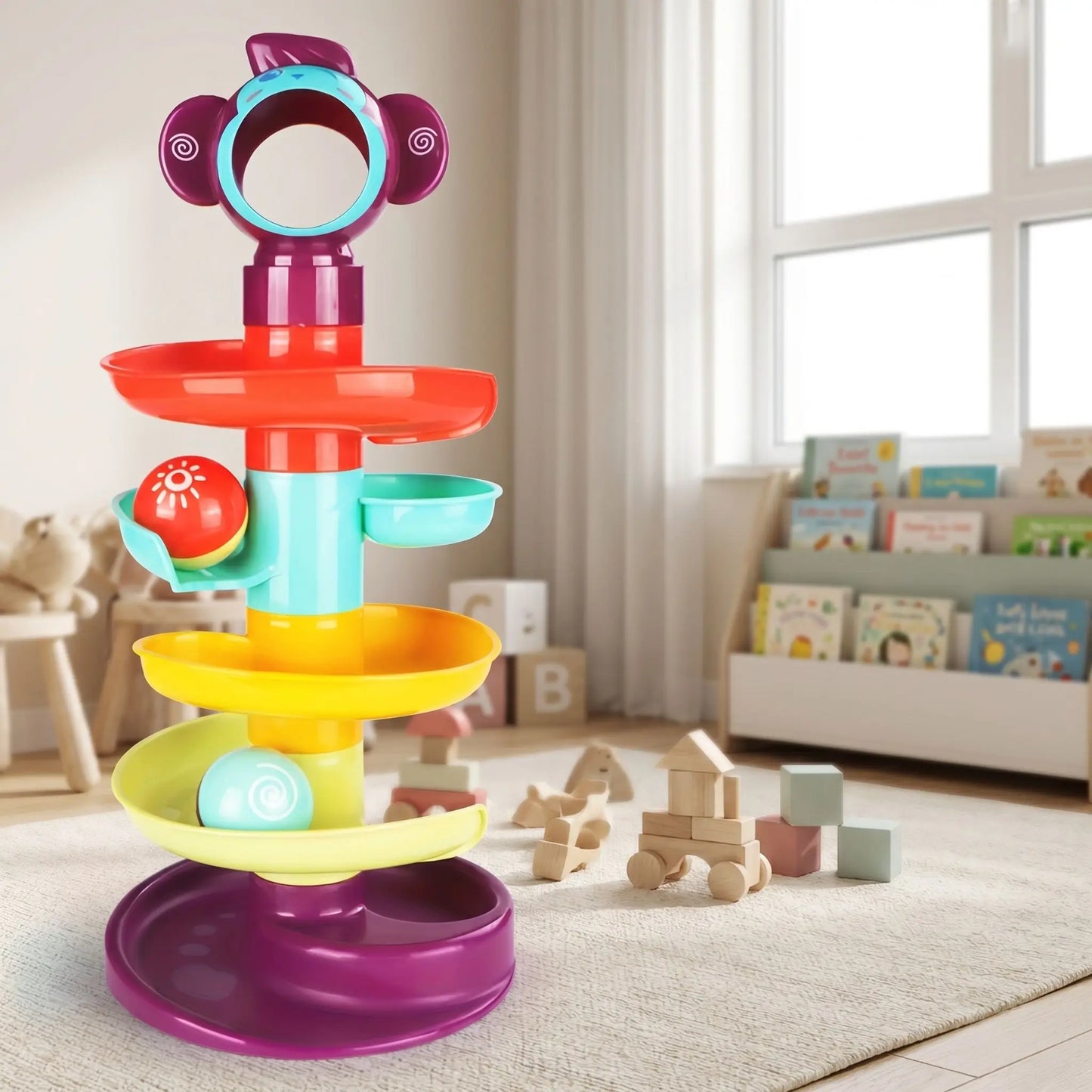 Jouet bebe 1 an, une tour pour les petites mains